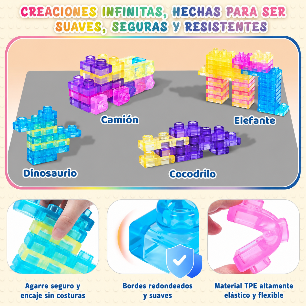 PequeNido™ Bloques Gomosos