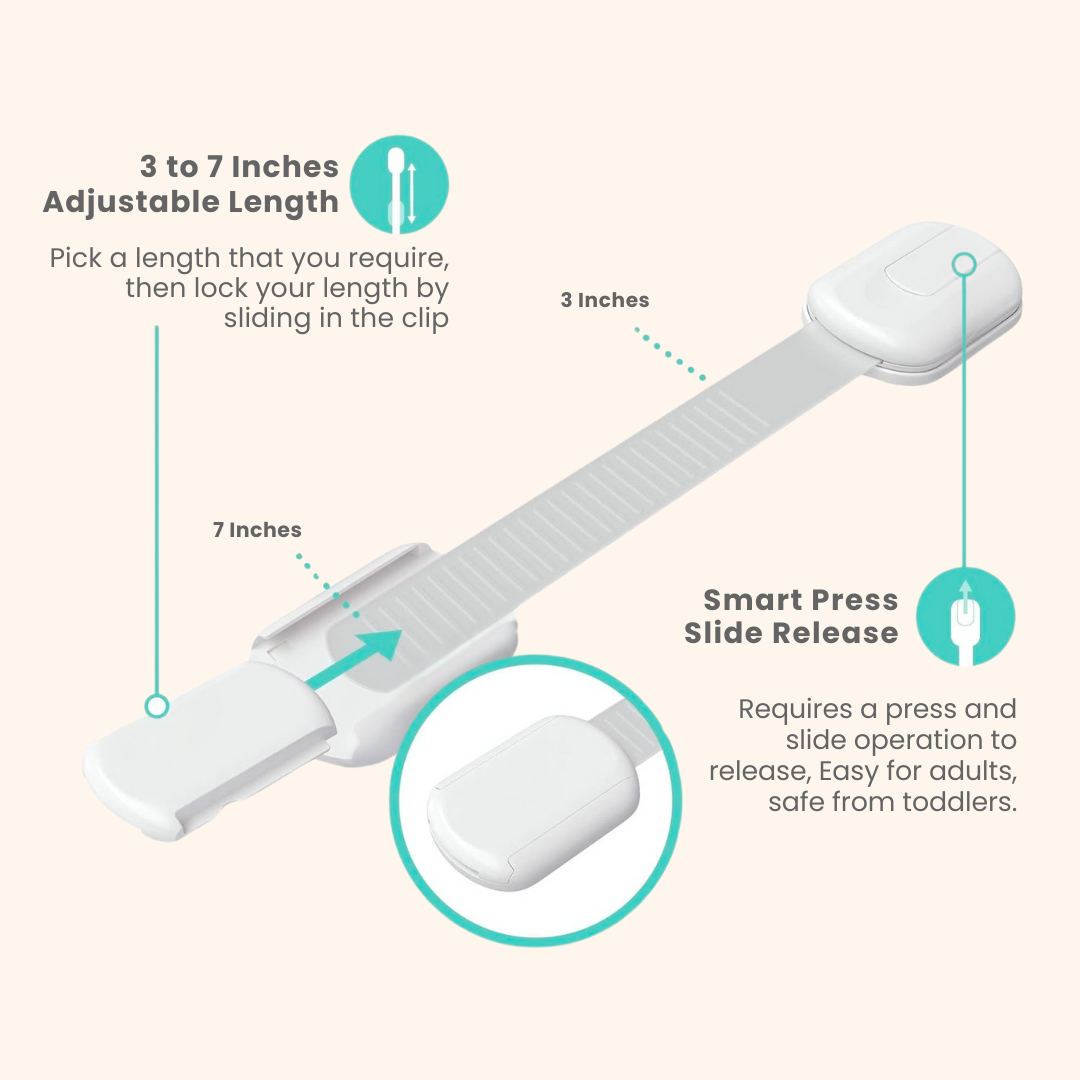 Cierres de seguridad para bebés PequeNido™ (paquete de 8)