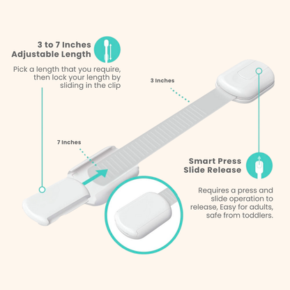 Cierres de seguridad para bebés PequeNido™ (paquete de 8)