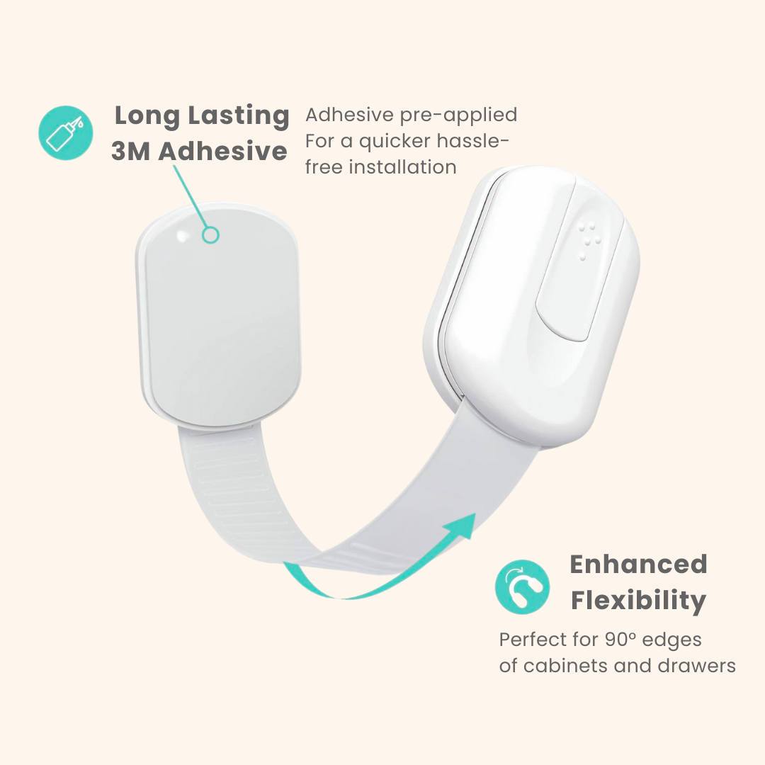 Cierres de seguridad para bebés PequeNido™ (paquete de 8)