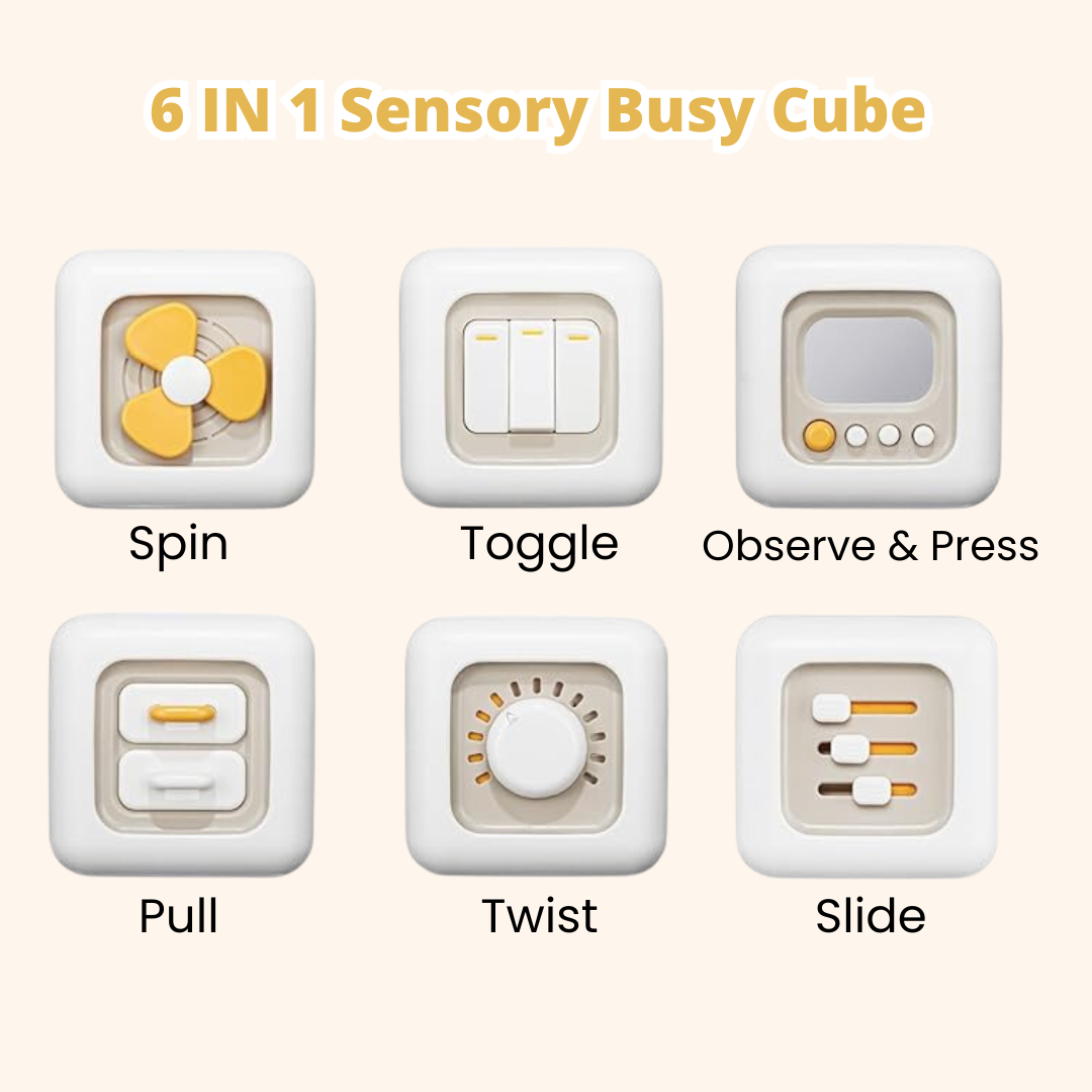 PequeNido™ Cubo Montessori de Actividades