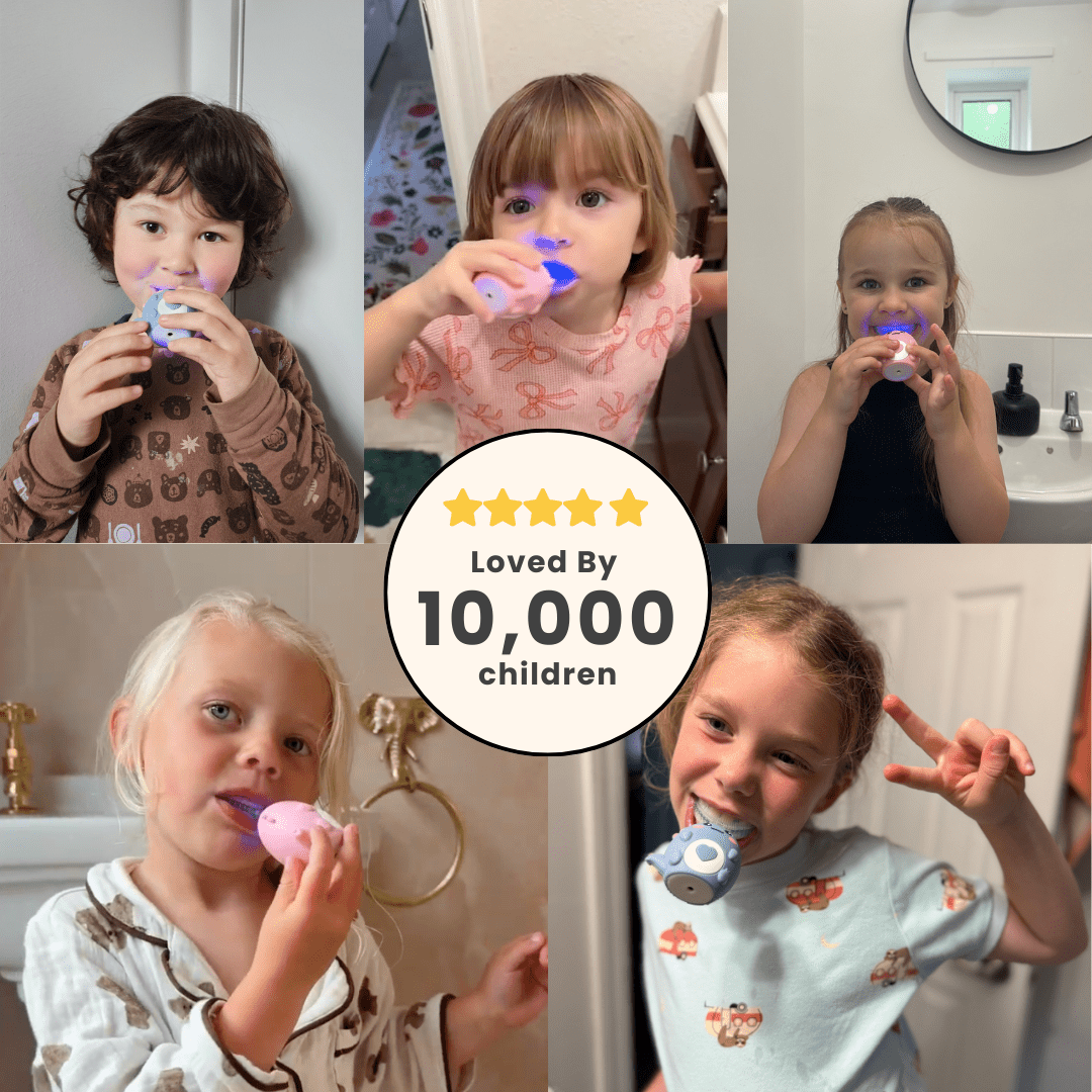 PequeNido™ Cepillo de dientes ultrasónico en forma de U de 360°