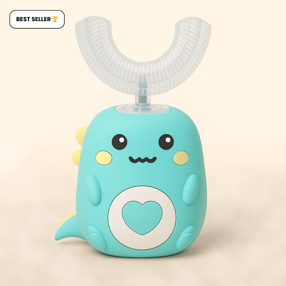 PequeNido™ Cepillo de dientes ultrasónico en forma de U de 360°