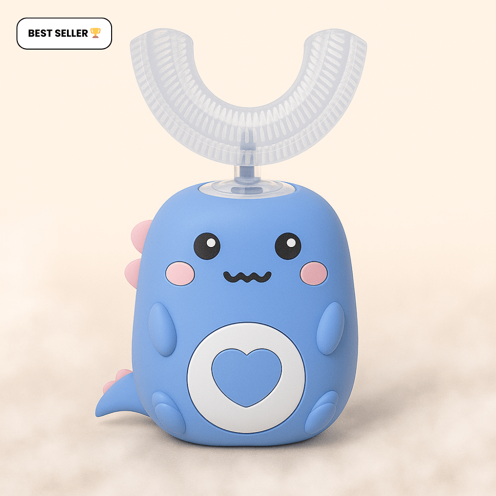 PequeNido™ Cepillo de dientes ultrasónico en forma de U de 360°