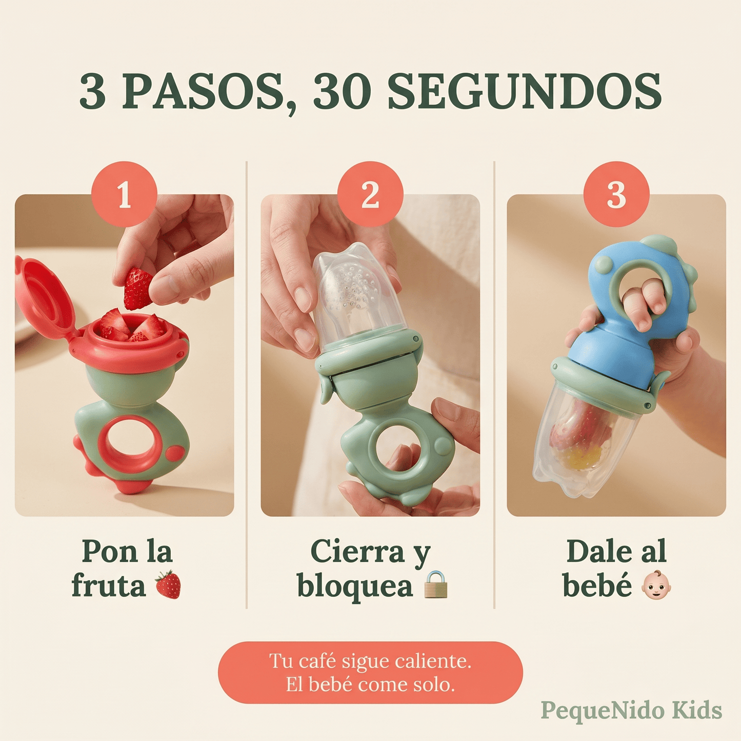 PequeNido™ Chupete Alimentador