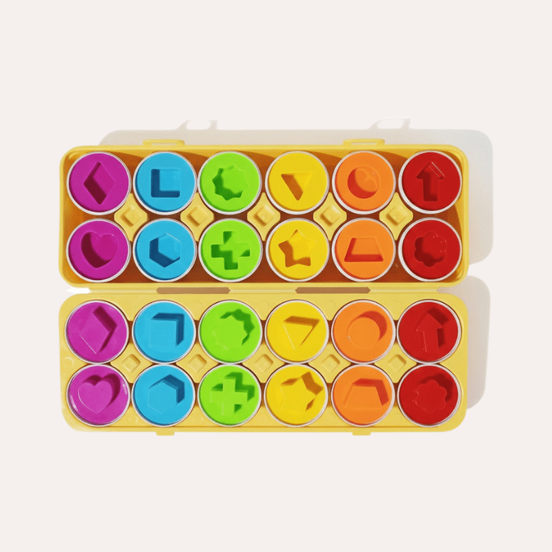 PequeNido™ Huevos Geométricos Montessori