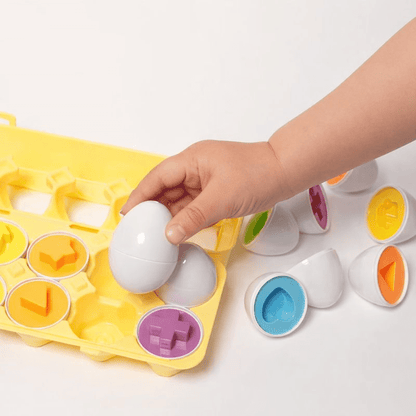 PequeNido™ Huevos Geométricos Montessori