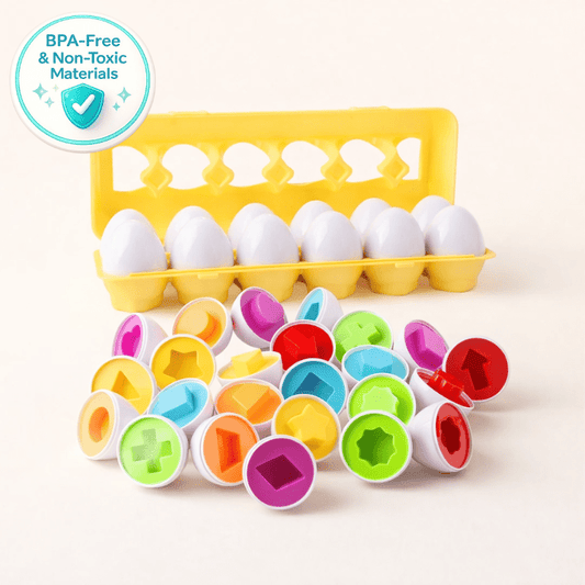 PequeNido™ Huevos Geométricos Montessori