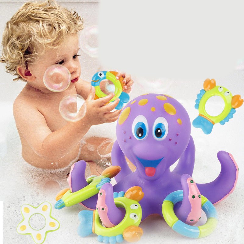 PequeNido™ Juguete de baño con forma de pulpo
