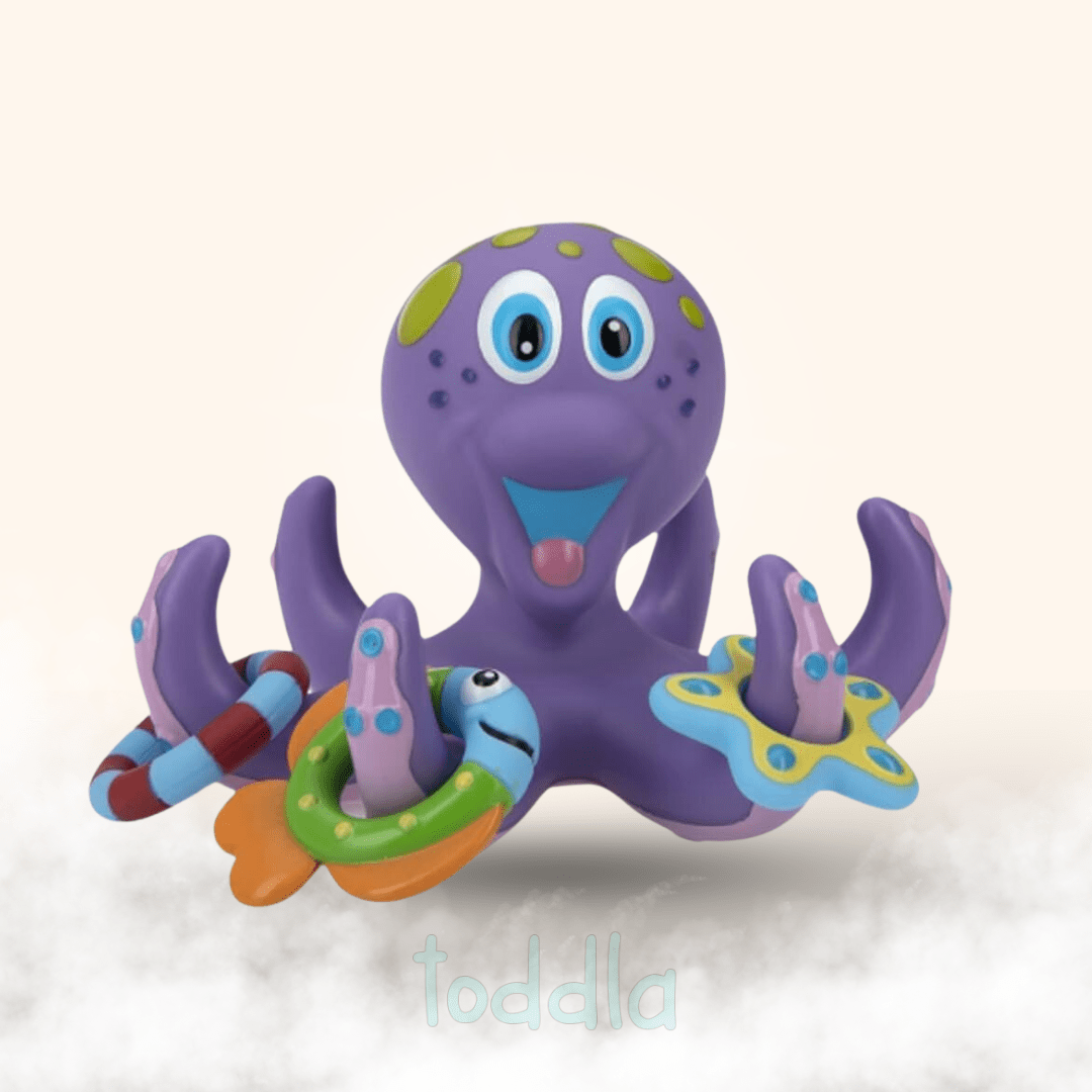 PequeNido™ Juguete de baño con forma de pulpo