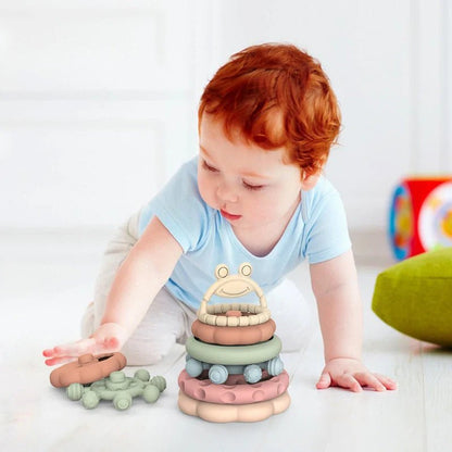 PequeNido™ Juguete de dentición apilable Montessori
