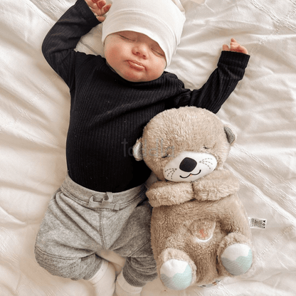 PequeNido™ Peluche de nutria calmante – Compañero de abrazos suave y reconfortante