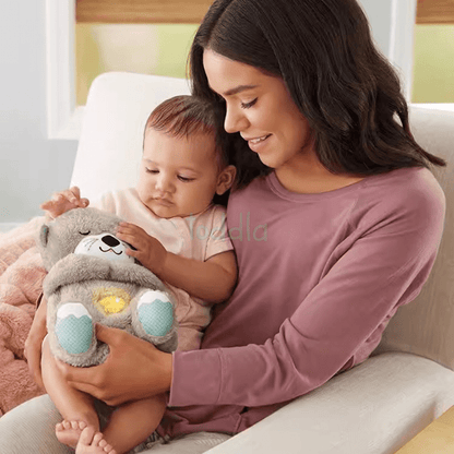 PequeNido™ Peluche de nutria calmante – Compañero de abrazos suave y reconfortante