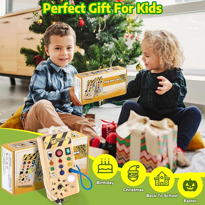 PequeNido™ Tablero Montessori de interruptores