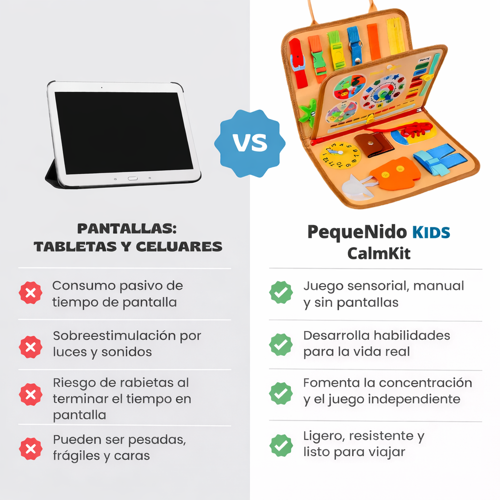 PequeNido™ CalmKit Montessori (1–3 años)